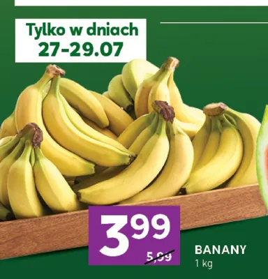 Banany promocja w Stokrotka