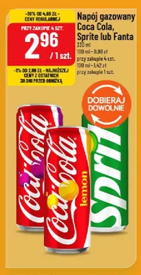 Napój gazowany Fanta promocja w POLOmarket