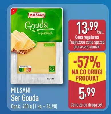 Ser gouda promocja w Aldi