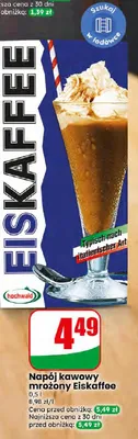 Napój kawowy mrożony Hochwald Eiskaffee promocja w Dino