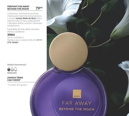 Perfumy Far Away Beyond The Moon Avon promocja w AVON