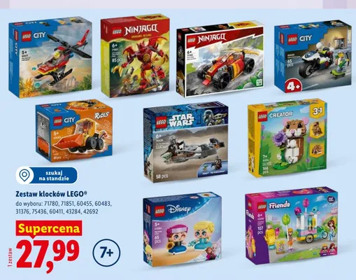 Zestaw klocków LEGO 71780 promocja w Lidl