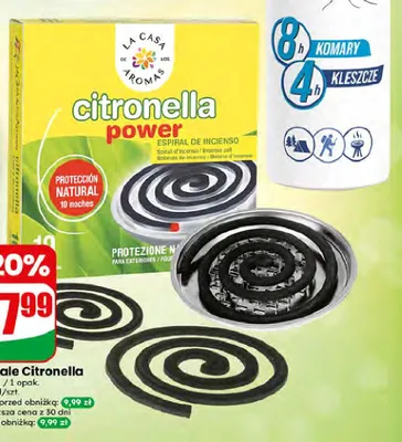 Spirale Citronella La Casa de los Aromas promocja w Dino