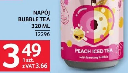Napój Bubble Tea 320 ml promocja w Selgros