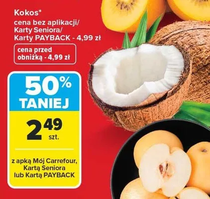 Kokos promocja w Carrefour