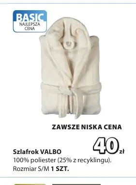 Szlafrok Valbo promocja w Jysk