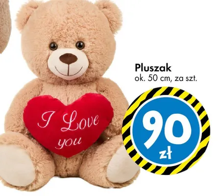 Pluszak ok. 50 cm promocja w Tedi