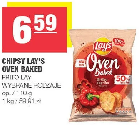 Chipsy Oven Baked promocja w SPAR