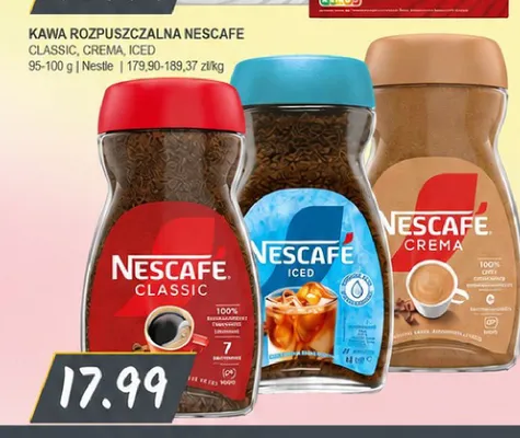 Kawa rozpuszczalna Nescafe Iced promocja w Słoneczko
