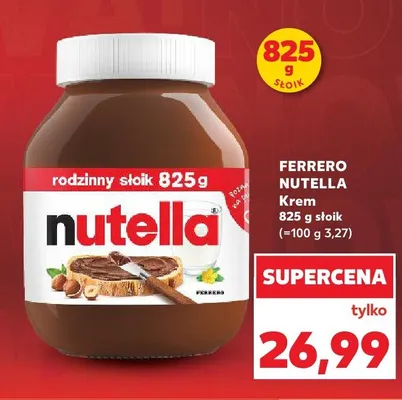 Krem Nutella promocja w Kaufland