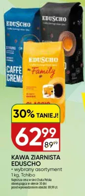 Kawa ziarnista Eduscho wybrany asortyment promocja w Chata Polska