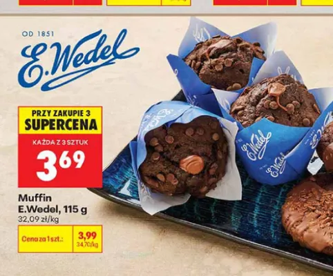 Muffin E.Wedel promocja w Biedronka