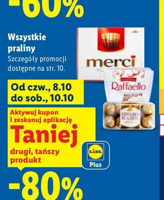 Praliny Raffaello promocja w Lidl
