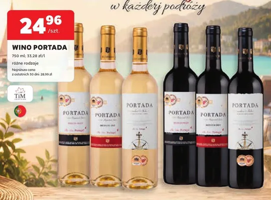 Wino czerwone Portada Winemaker's Selection promocja w Stokrotka