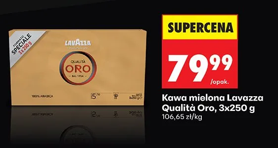 Kawa mielona Qualità Oro promocja w Biedronka
