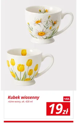 Kubek wiosenny 420ml promocja w KiK