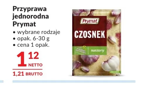Przyprawa jednorodna Prymat promocja w Makro