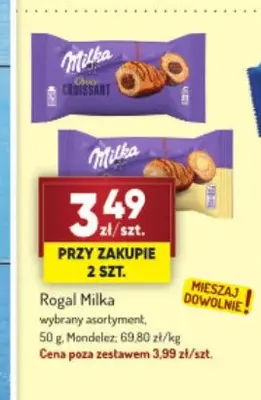 Rogal Milka Choco Croissant promocja w Avita