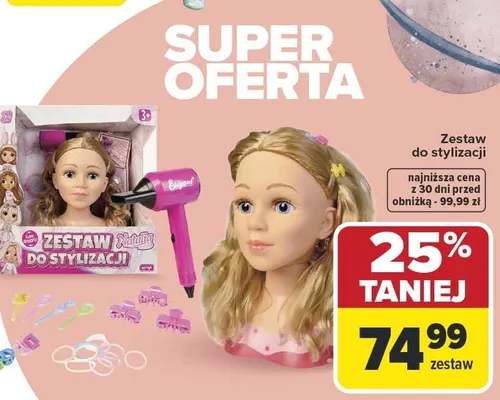 Zestaw do stylizacji promocja w Carrefour
