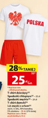 T-shirt dziecięcy promocja w Auchan