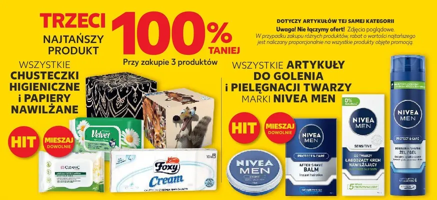 Krem nawilżający Nivea Men promocja w Kaufland