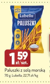Paluszki z solą morską Lubella promocja w Avita