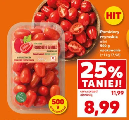 Pomidory promocja w Kaufland