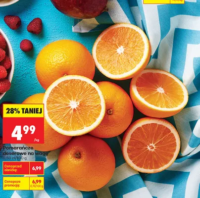 Pomarańcze deserowe promocja w Biedronka