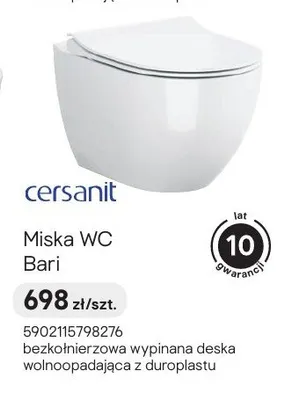Miska WC Cersanit Bari promocja w Castorama