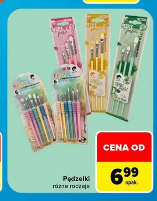 Pędzelki malarskie promocja w Carrefour Market