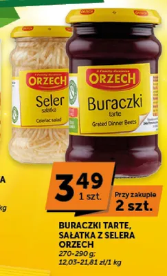 Sałatka z selera Orzech promocja w ABC