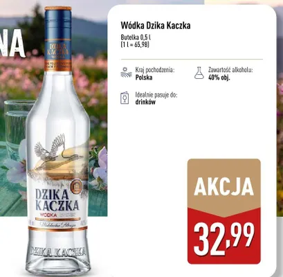 Wódka Dzika Kaczka promocja w Aldi