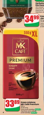 Kawa mielona MK Café Premium promocja w Dino