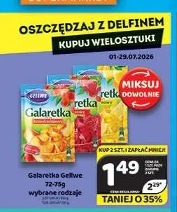 Galaretka Gellwe promocja w Delfin