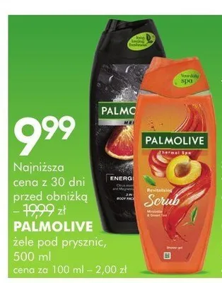 Żel pod prysznic Palmolive promocja w Super-Pharm