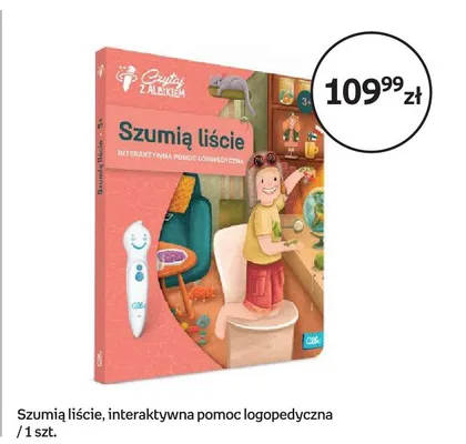 Szumią liście Czytaj z Albikiem interaktywna pomoc logopedyczna promocja w Empik