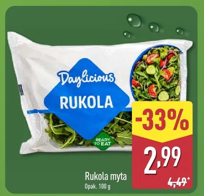 Rukola myta promocja w Aldi