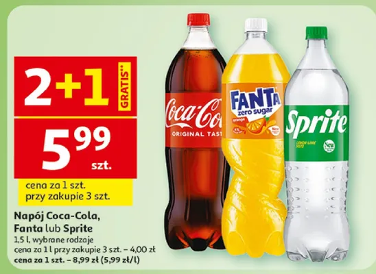 Napój Sprite promocja w Auchan