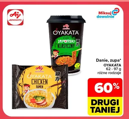 Zupa Oyakata Ramen Chicken promocja w Carrefour