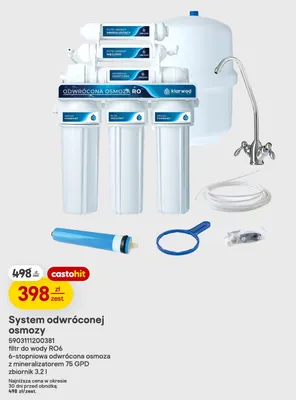 System odwróconej osmozy RO6 Klarwod promocja w Castorama