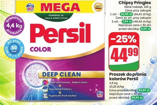 Proszek do prania Persil Color Deep Clean promocja w Dino