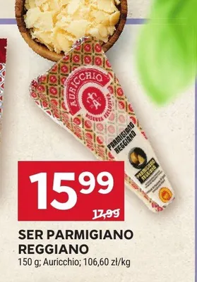 Ser Parmigiano Reggiano Auricchio promocja w Stokrotka