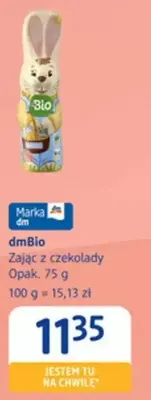 Zając z czekolady promocja w Drogerie DM