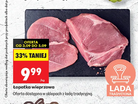 Łopatka wieprzowa promocja w Biedronka