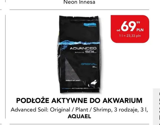 Podłoże aktywne do akwarium Aquael Advanced Soil Shrimp promocja w Aquael zoo