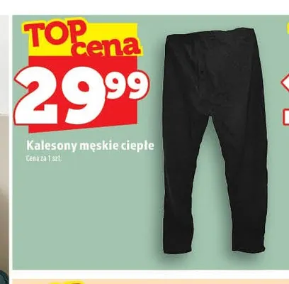 Kalesony męskie ciepłe promocja w TOPAZ