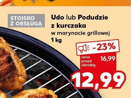 Podudzie z kurczaka w marynacie grillowej promocja w Kaufland
