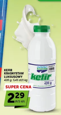 Kefir Krasnystaw Luksusowy promocja w Groszek
