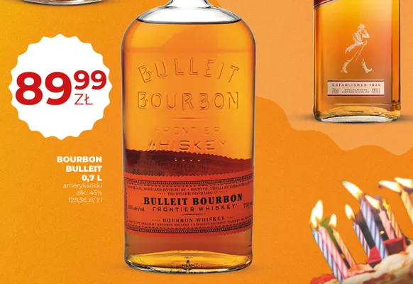 Bourbon Bulleit Frontier Whiskey promocja w Duży Ben