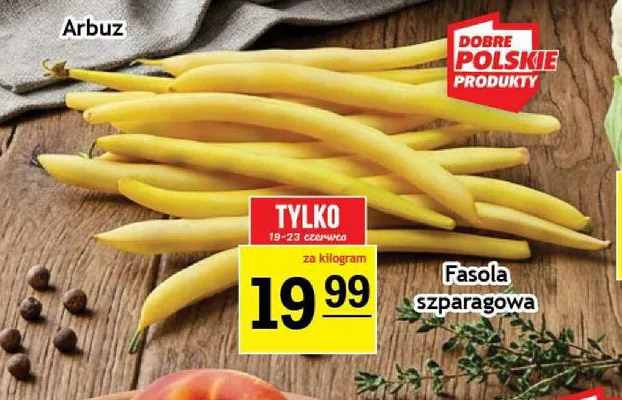 Fasola szparagowa promocja w Gram Market